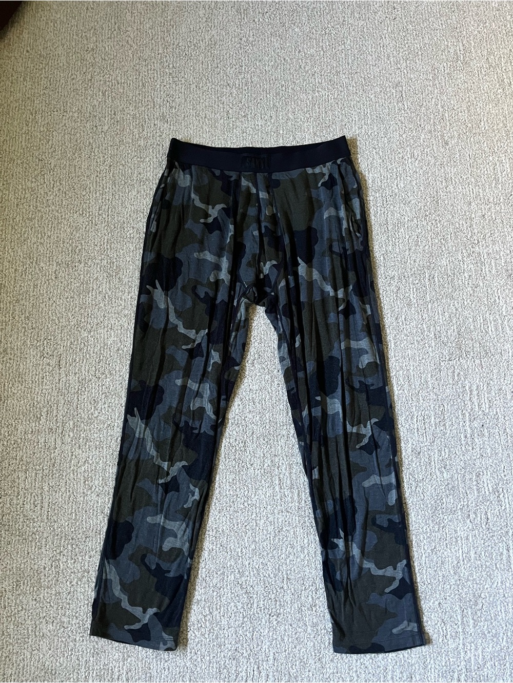 Saxx Girls' Camo Leggings - Black & Gray
